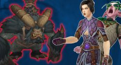 WoW Yeti Angry Elf human female titel title 1280x720