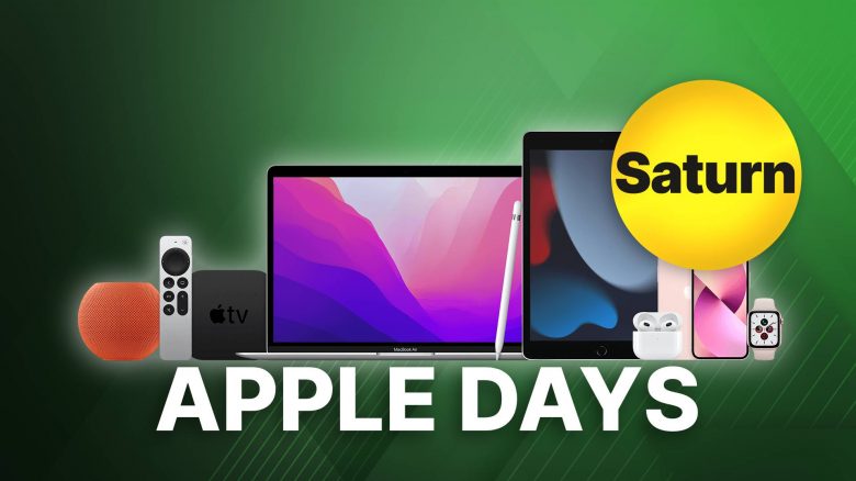 Apple Days gestartet: iPhone, MacBook & iPad jetzt bei Saturn im Angebot schnappen