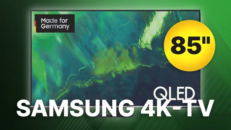 Amazon Prime Day: riesiger 85 Zoll 4K-TV von Samsung im Angebot