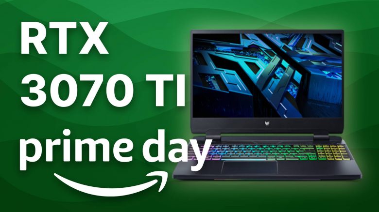GeForce RTX 3070 Ti: Gaming Laptop jetzt im Prime Day Angebot zum Tiefstpreis sichern