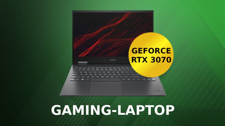 HP Gaming-Laptop mit RTX 3070 und Ryzen 7 jetzt zum Tiefstpreis bei Notebooksbilliger.de