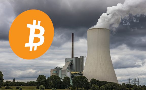 Titelbild Bitcoin und Kraftwerk