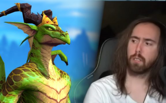 WoW Asmongold Dracthyr titel title small
