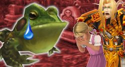 WoW Frog Toad Blood Elf Human Child Female crying titel title 1280x720