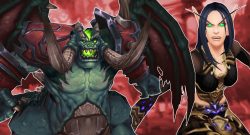 WoW Pitlord Demon Warlock Blood Elf titel title 1280x720