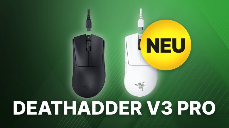 DeathAdder V3 Pro: Das neue Modell der beliebtesten Razer Gaming Maus jetzt bei MediaMarkt