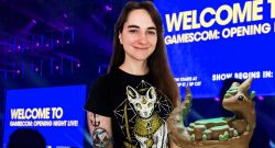 MeinMMO-Chefredakteurin Leya Jankowski auf der gamescom