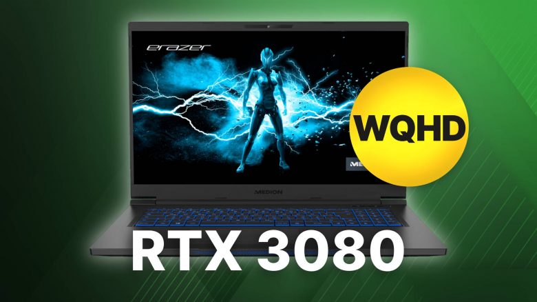 Nur für kurze Zeit: Gaming Laptop mit RTX 3080 günstig wie nie im Angebot