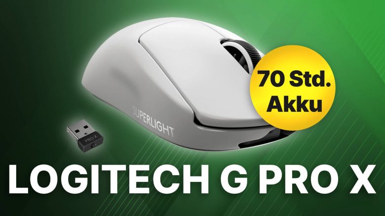 Logitech G Pro X Superlight: Die Gaming Maus für Shooter gibt’s jetzt bei Amazon günstiger