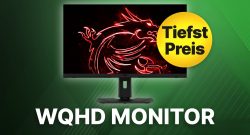 Starker Gaming Monitor mit WQHD und 32 Zoll jetzt bei Amazon günstig wie nie im Angebot