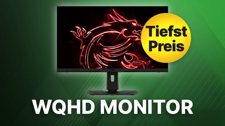 Starker Gaming Monitor mit WQHD und 32 Zoll jetzt bei Amazon günstig wie nie im Angebot