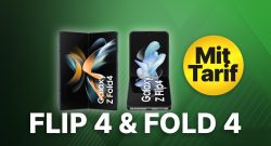 Samsung Galaxy Fold 4 & Flip 4 mit Vertrag kaufen: Jetzt Top-Tarif sichern