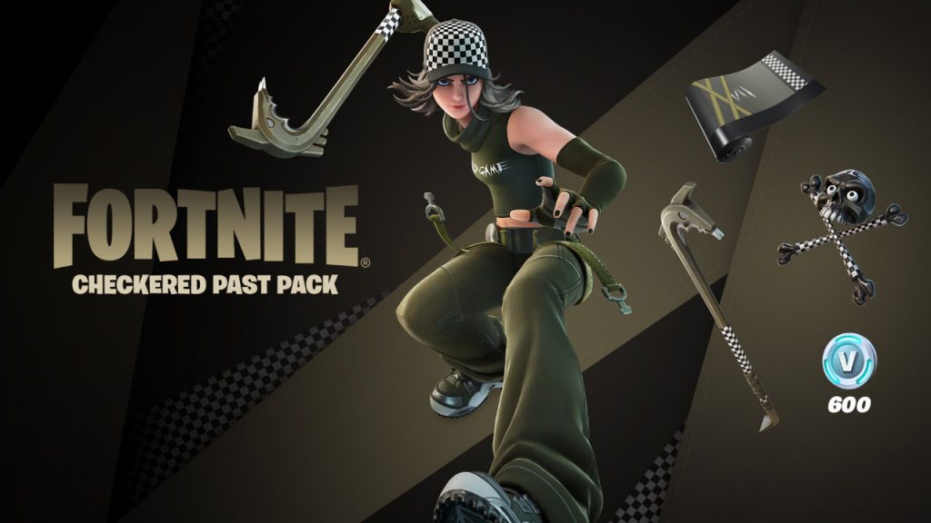 Fortnite Checkered Past-Paket Dead Game Skin