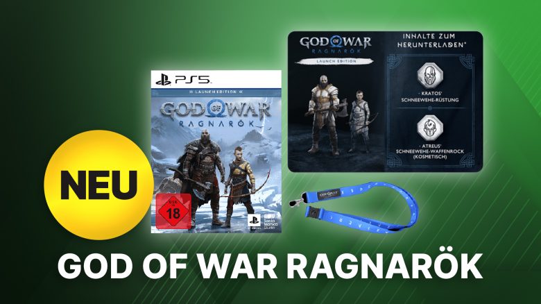 God of War Ragnarök PS5 Launch Edition mit exklusiven Boni