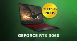 MSI Gaming-Laptop mit GeForce RTX 3060 jetzt zum Tiefstpreis bei Cyberport