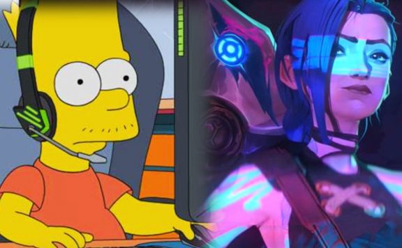 Lol-Arcane-Netflix-Serie-Simpsons-Emmy-Titelbild
