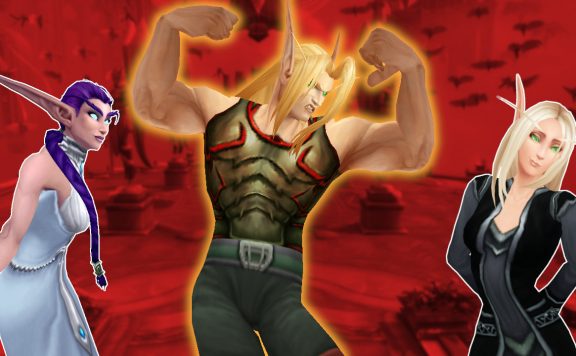 WoW Blood Elf Flex Females Blush titel title 1280x720