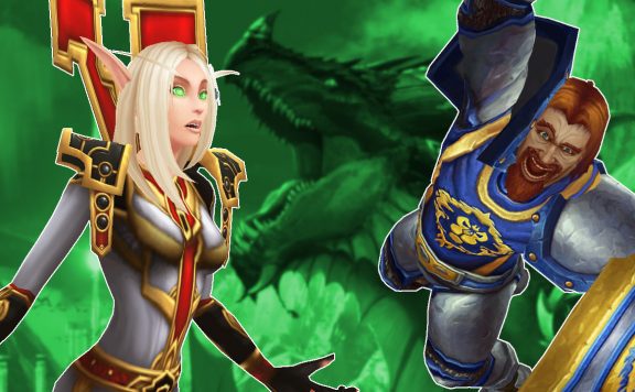 WoW Warrior Cheer Priest Talking titel title 1280x720