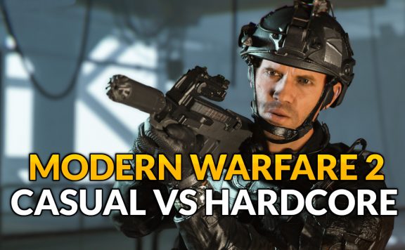 cod modern warfare 2 casual vs hardcore diskussion titel