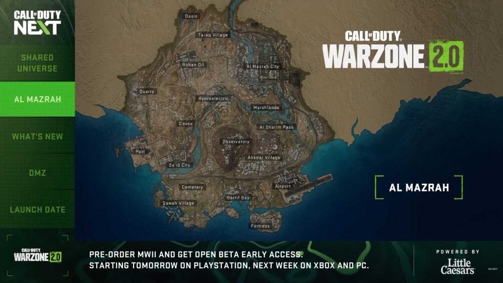 cod warzone 2 neue map 2022