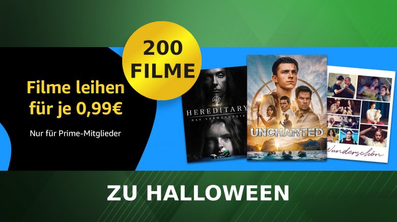 Halloween-Angebot bei Amazon Prime: 200 Horrorfilme und mehr super günstig ausleihen