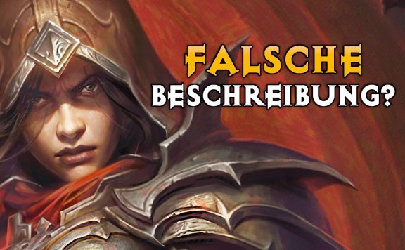 Diablo Immortal falsche Beschreibung Segen der Würdigen Nerf Titel