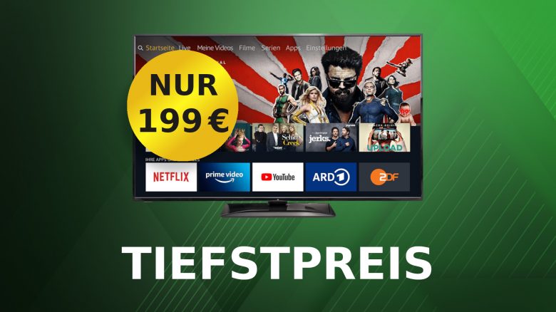 Fernseher zum Hammerpreis: 4K Amazon Fire TV bis Sonntagfrüh nur 199 Euro bei Saturn.de