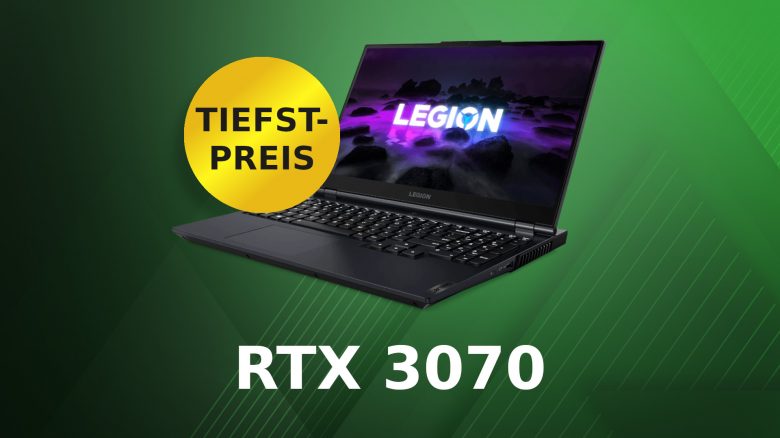 Gaming-Laptop mit GeForce RTX 3070 und AMD Ryzen 5 jetzt zum Tiefstpreis bei Galaxus