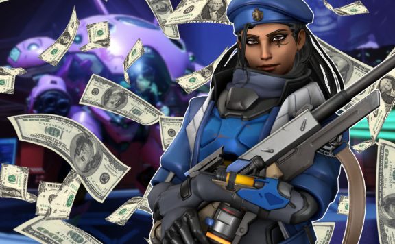 Overwatch Ana Dollar Rain titel title 1280x720