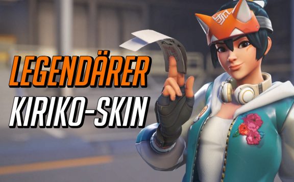 Overwatch Kiriko legendaerer Skin titel title 1280x720