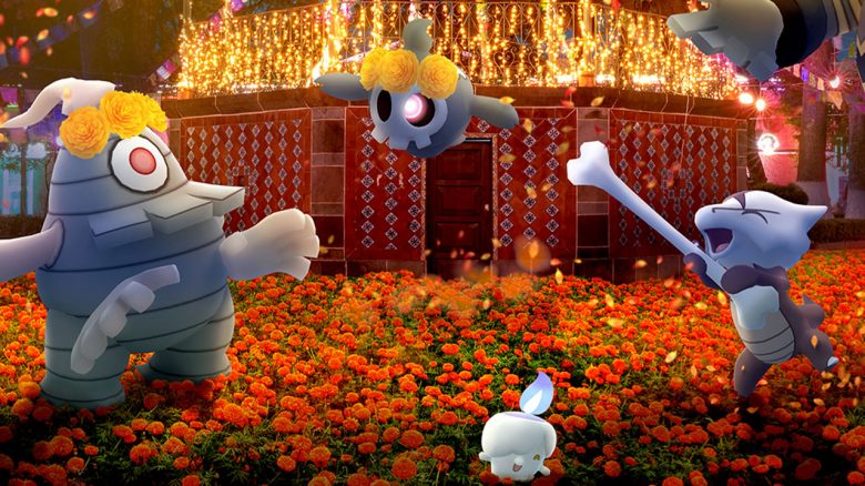 Pokémon GO feiert einen Tag lang Día de Muertos mit Bonbon-Bonus und Kostümen