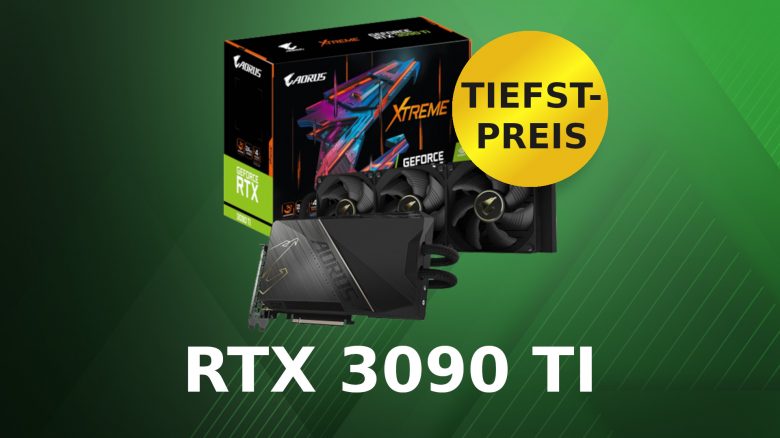 Top-Grafikkarte GeForce RTX 3090 Ti jetzt zum neuen Tiefstpreis bei Mindfactory
