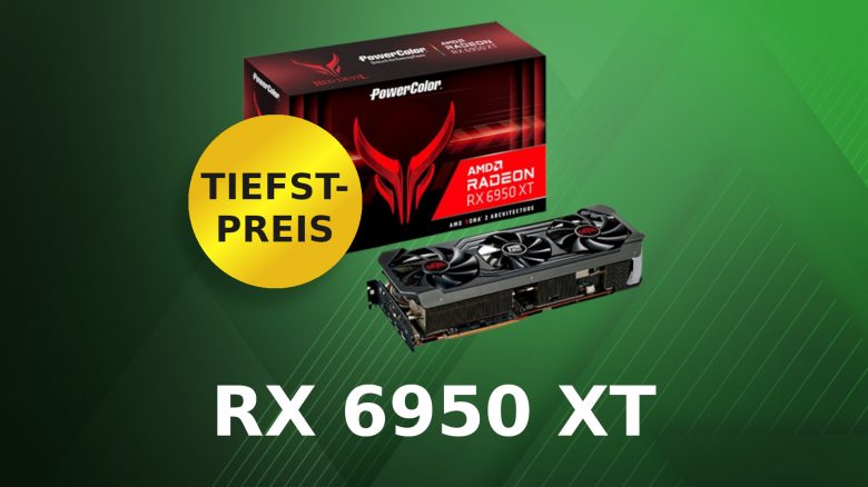 Jetzt zum neuen Tiefstpreis: Top-Grafikkarte Radeon RX 6950 XT nochmal günstiger – im limitierten Angebot