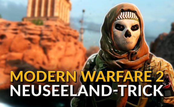 Titel Call of Duty Modern Warfare 2 Neuseeland Trick