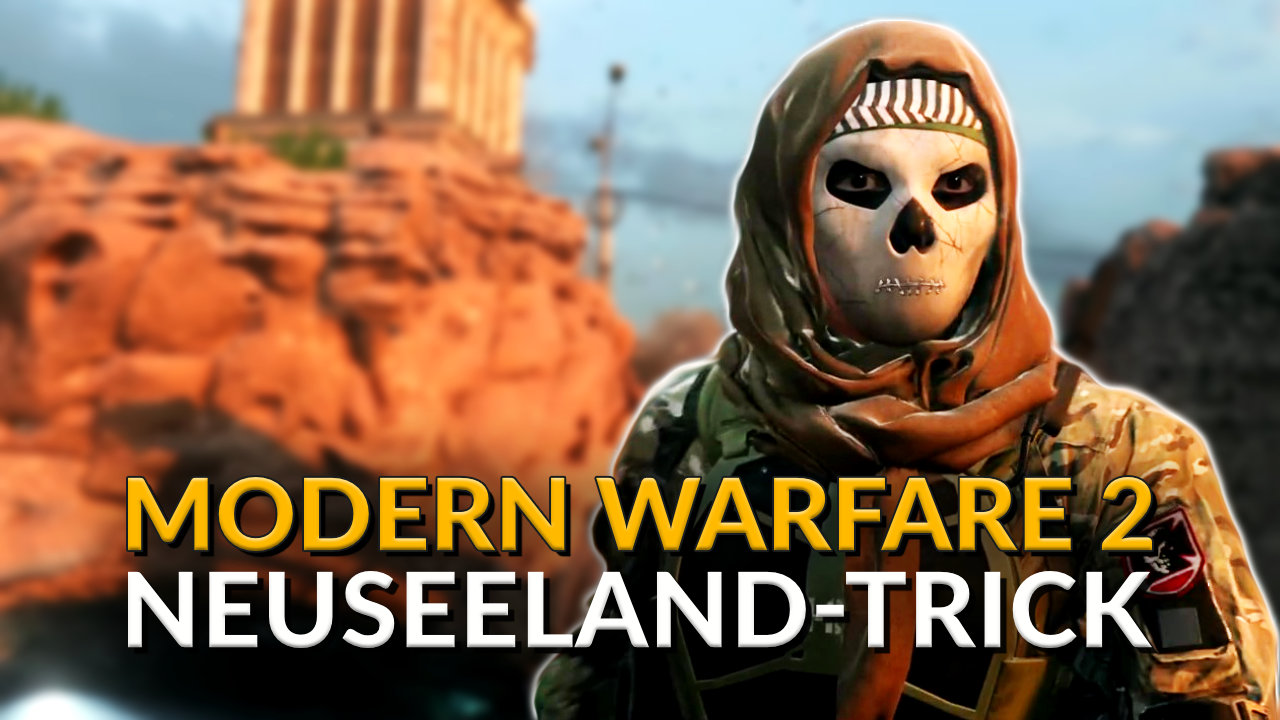 Titel Call of Duty Modern Warfare 2 Neuseeland Trick