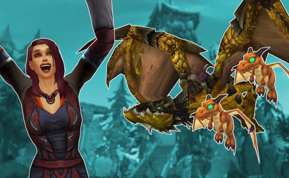 WoW Human Cheer Dragonflight Dragonriding Whelpling titel title 1280x720