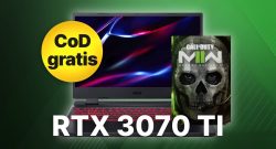 gaming laptop rtx 3070 ti cod modern warfare 2 angebot
