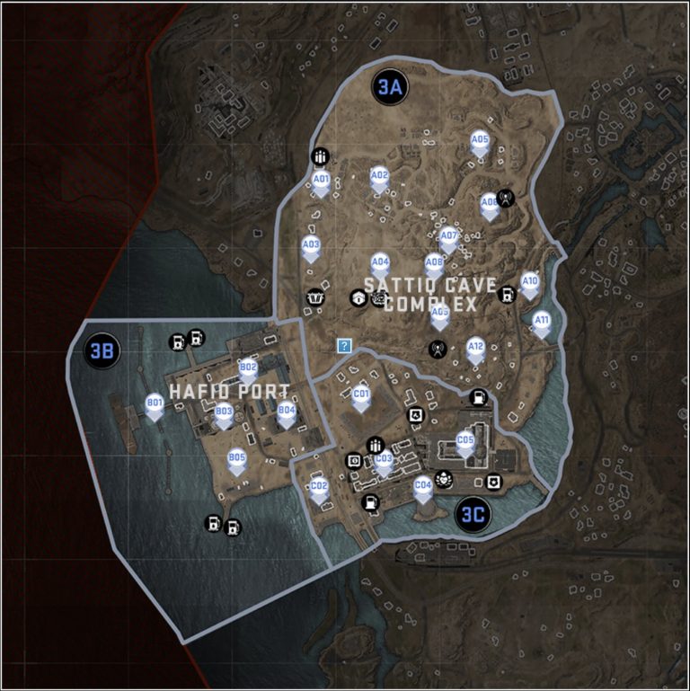 CoD Warzone 2: DMZ - Map mit allen POIs in der Übersicht