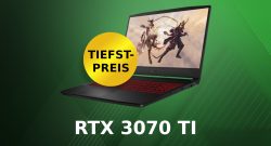 MSI Gaming-Laptop mit GeForce RTX 3070 Ti und Intel Core i7 jetzt günstig zum Tiefstpreis im Angebot