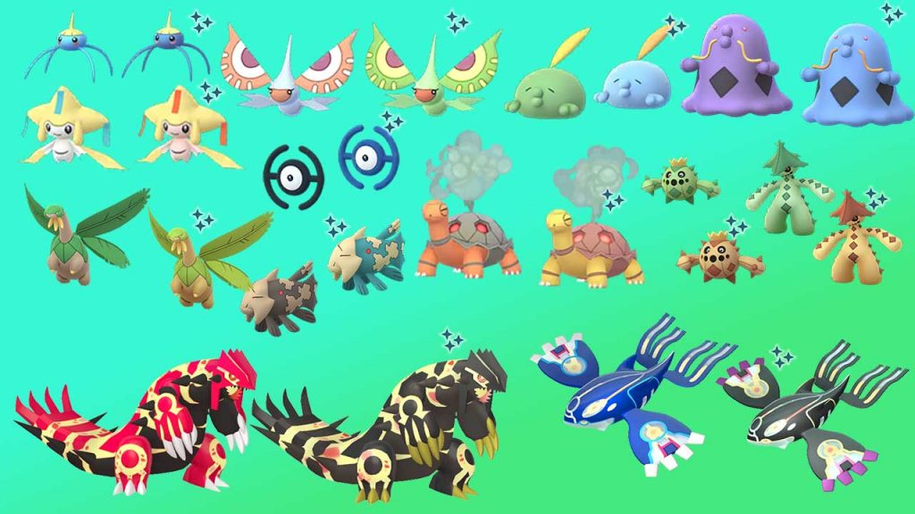 Pokémon-GO-Hoenn-Tour-Shiny-Übersicht