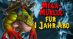 WoW Murloc Grrloc Mount fuer Jahr Abo titel title 1280x720