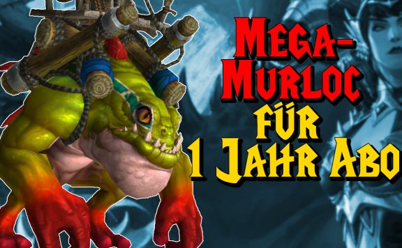 WoW Murloc Grrloc Mount fuer Jahr Abo titel title 1280x720