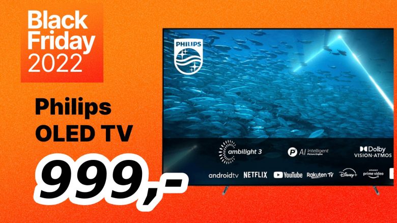 4K, HDMI 2.1, 120 Hz und Ambilight: Philips OLED TV am Black Friday zum Tiefstpreis sichern