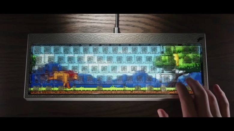 „Ein Meisterstück“ – Tastatur besitzt einen interaktiven Bildschirm, Prozessor sowie GPU und läuft mit der Unreal Engine 5