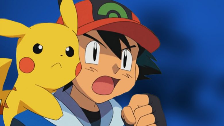 Titel Pokémon Ash und Pikachu wütend