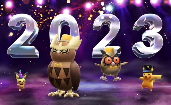 Titel Pokémon GO Neujahrs Event 2023