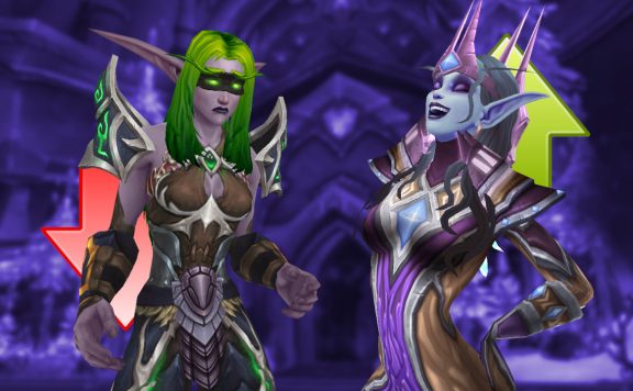 WoW Dragonflight buffs und nerfs DH und Magier Titel