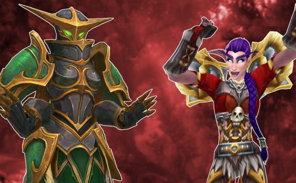 WoW Warden Yes Cheer Night Elf titel title 1280x720