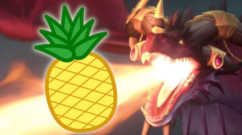 Ein Ananas-Spiel soll euch dabei helfen, im 1. Raid von WoW Dragonflight nicht zu versagen