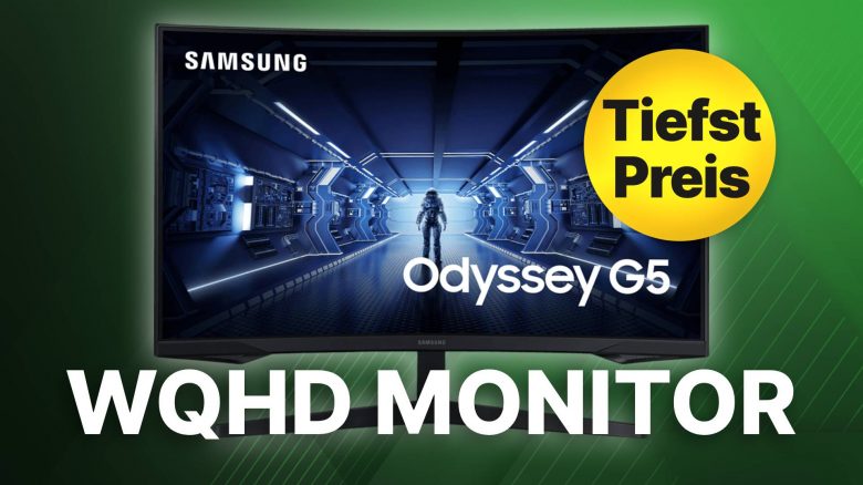 Samsung Odyssey G5: WQHD Gaming Monitor bei MediaMarkt jetzt günstig wie nie